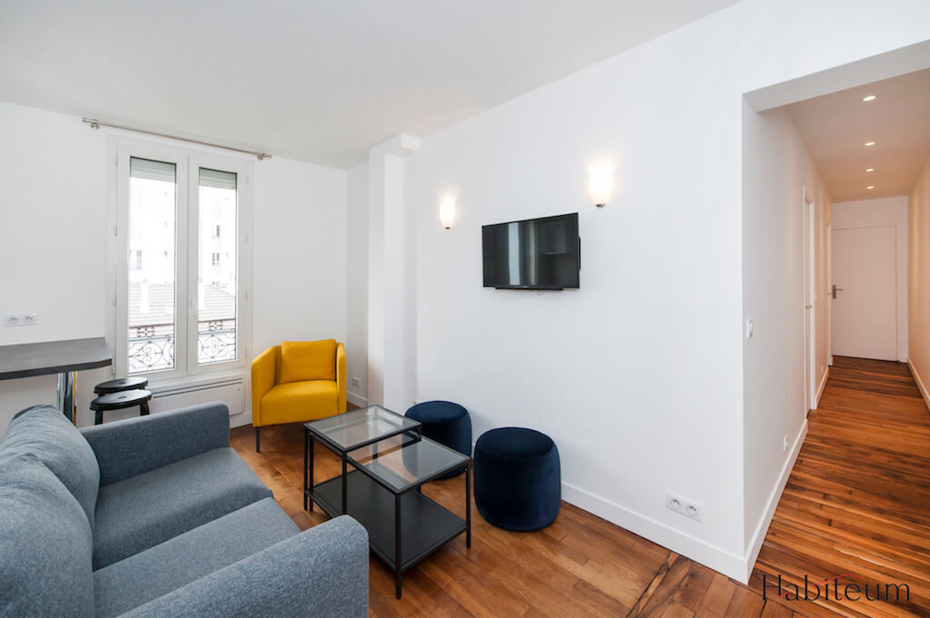 rénovation séjour F3 à Vincennes